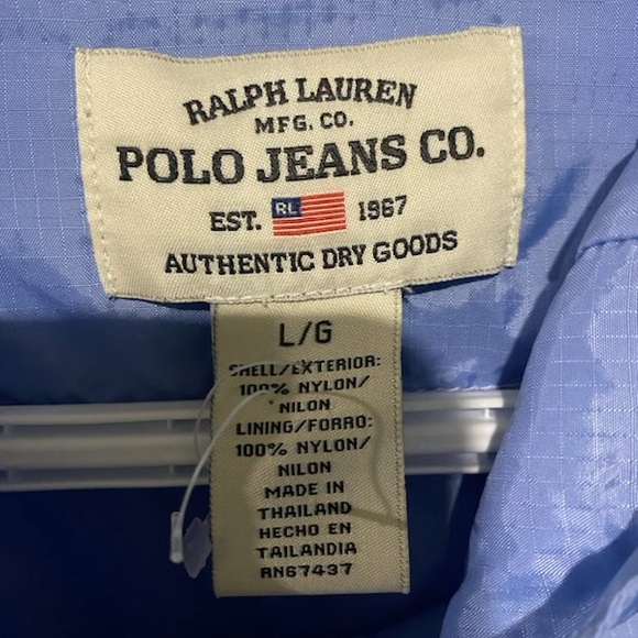 Vintage RALPH LAUREN POLO SPORT Windbreaker Jacket *ADULT SIZE Medium - Picture 4 of 8